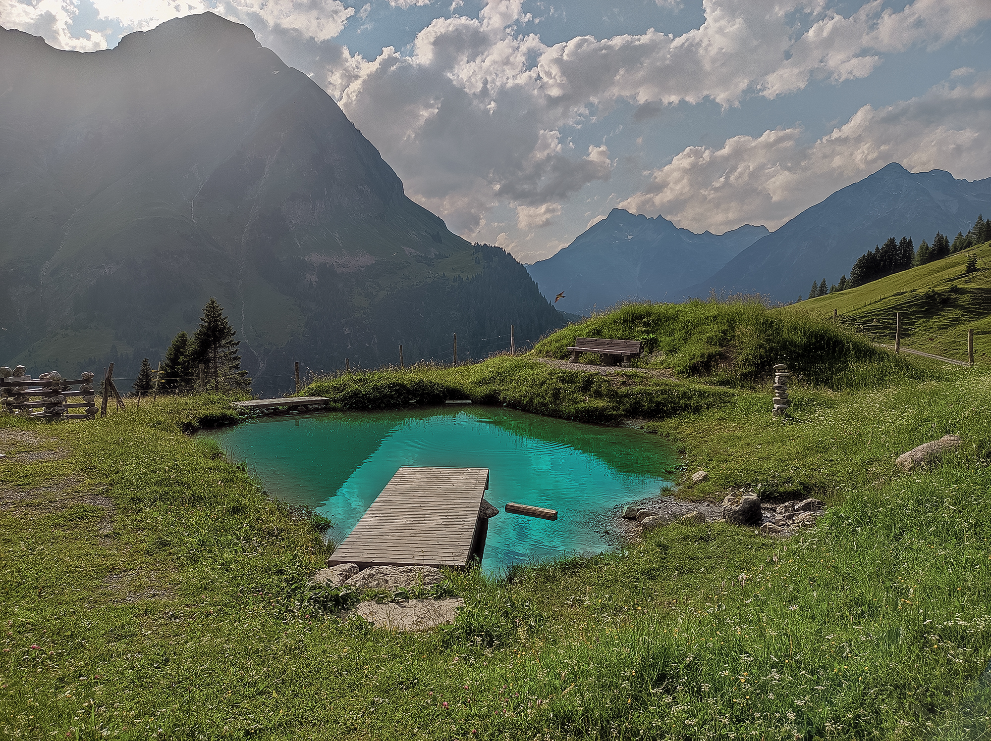 Bergsee bei Kaisers